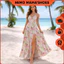 Forever21 - Đầm maxi hoa dáng dài nữ tính, thiết kế hai dây thanh mảnh nhẹ nhàng và thanh thoát (Q230428007)