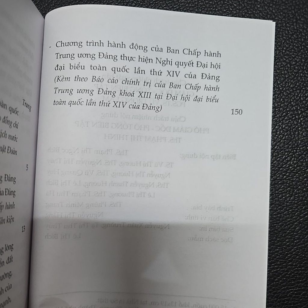 Sách - Văn kiện Đại hội đại biểu toàn quốc lần thứ XIV (Tập I + II)