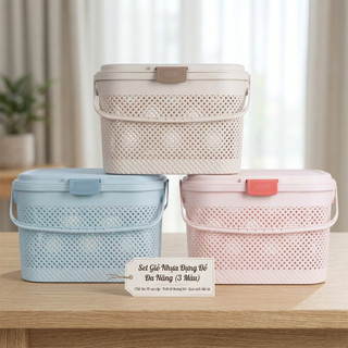 Làn nắp HOKORI nhựa VIỆT NHẬT (MS: 2610) Kích thước: 43x32x30 (cm)