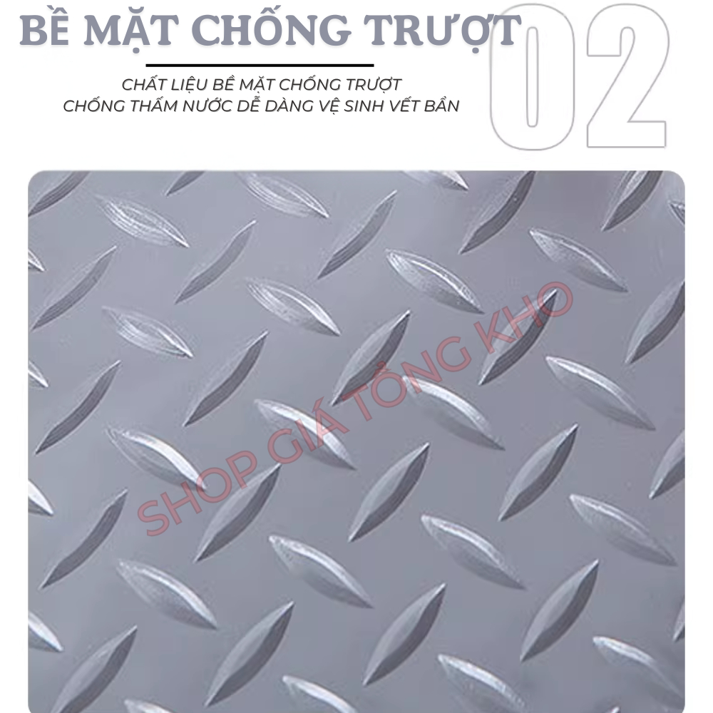 Thảm nhựa Que Diêm chống trơn trượt khổ 1m2 Trải Sàn Nhà, Kho Xưởng, Dễ dàng lau chùi vệ sinh