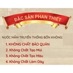 [ Đặc Sản] Thùng 6 Chai Thủy Tinh 490ml Nước Mắm Nhĩ Cá Cơm Truyền Thống Nguyên Chất 40 Độ Đạm Hiệu Con Cá Vàng — ảnh 7