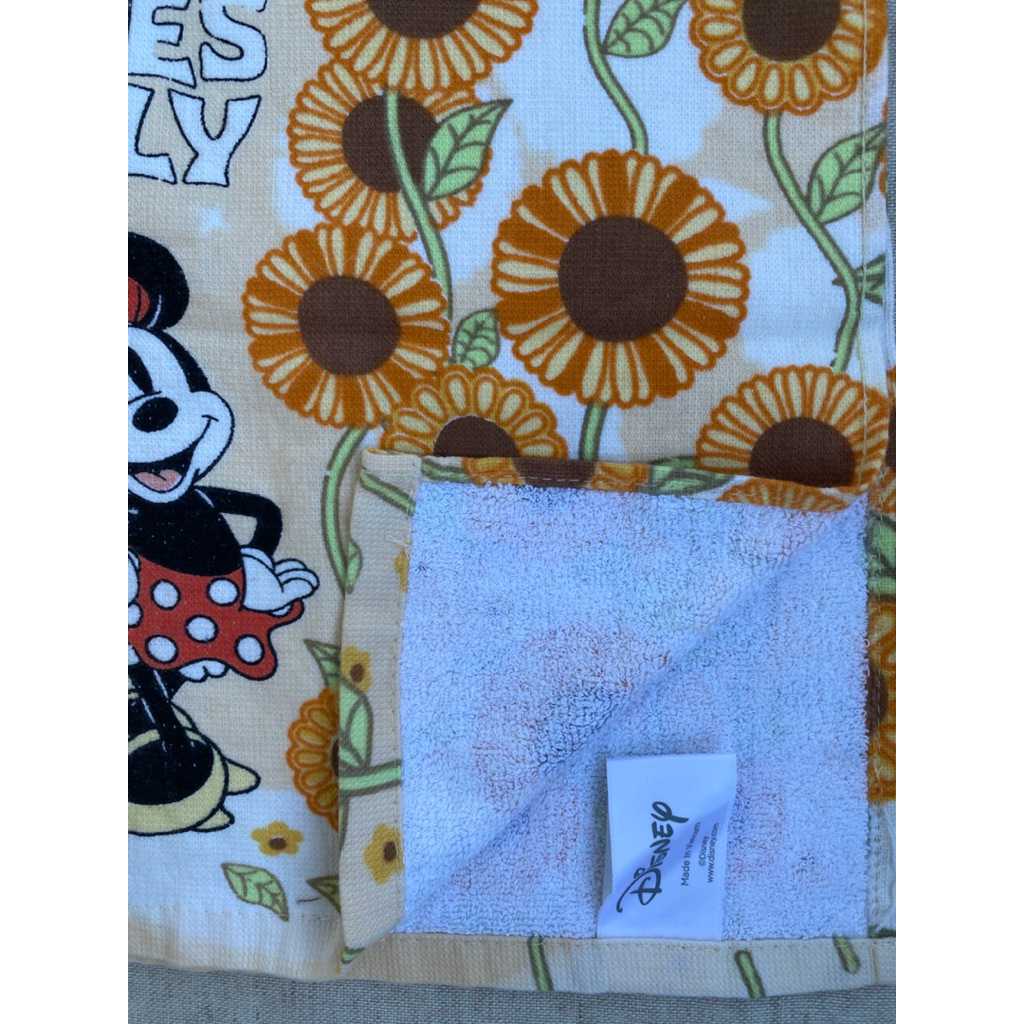 Combo 2 khăn hoạt hình Mickey cho bé size 40x71cm 100% cotton