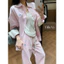 Set áo sơ mi quần suông ngựa polo
