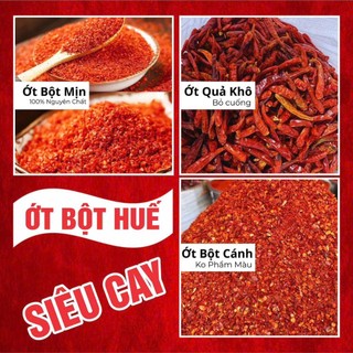 Ớt bột Huế siêu cay, thơm,nguyên chất chuẩn vị nhà làm - Đặc sản Huế
