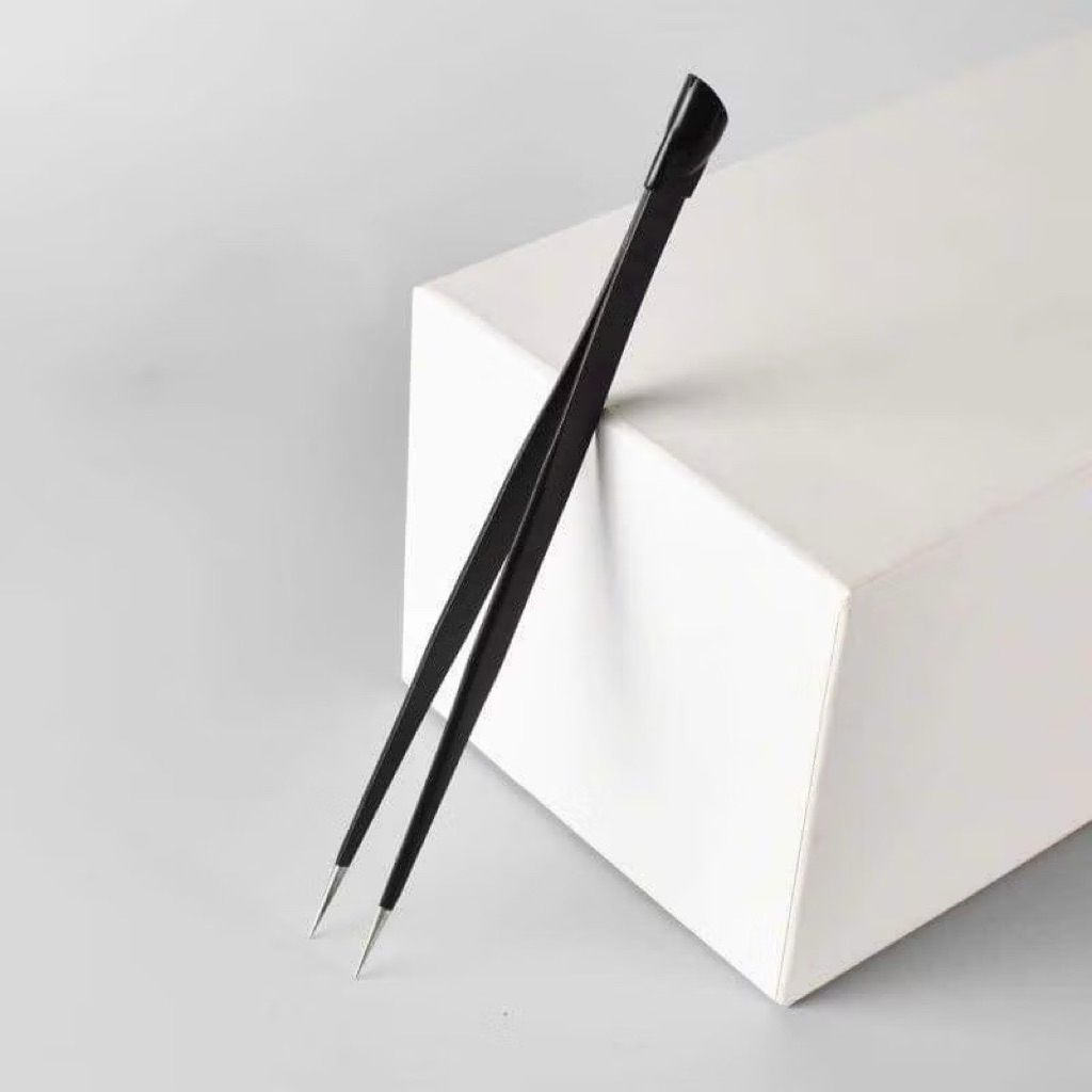 nhíp chuyên dung gắp đá , lấy dán sticker có đầu miết,màu sắc giao ngẫu nhiên