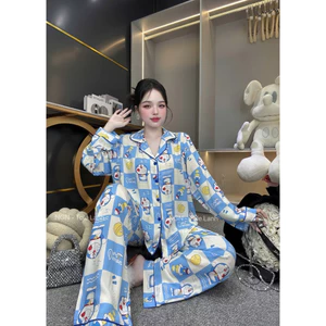 Tole Pyjama Truyền Thống Cúc Bọc Viền Lé Xịn Xò