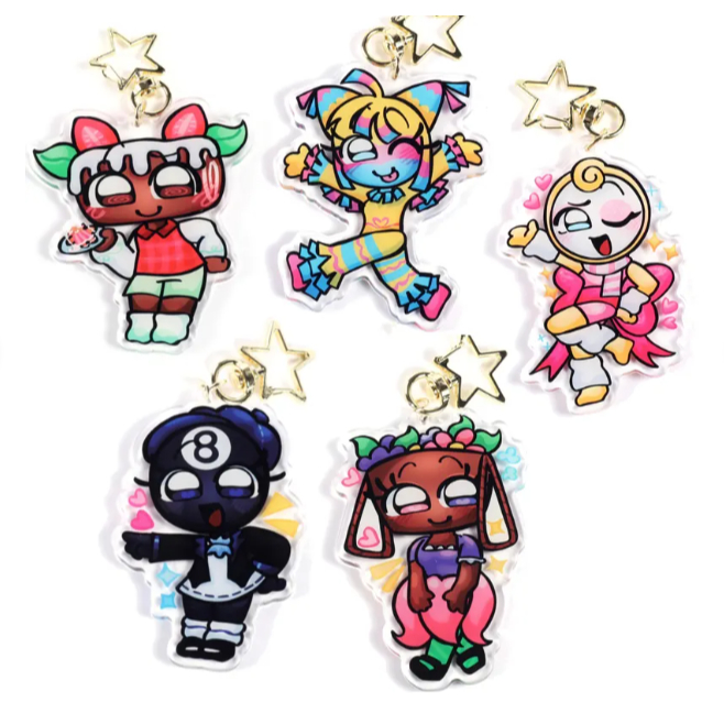 Dandy’s world Toons acrylics