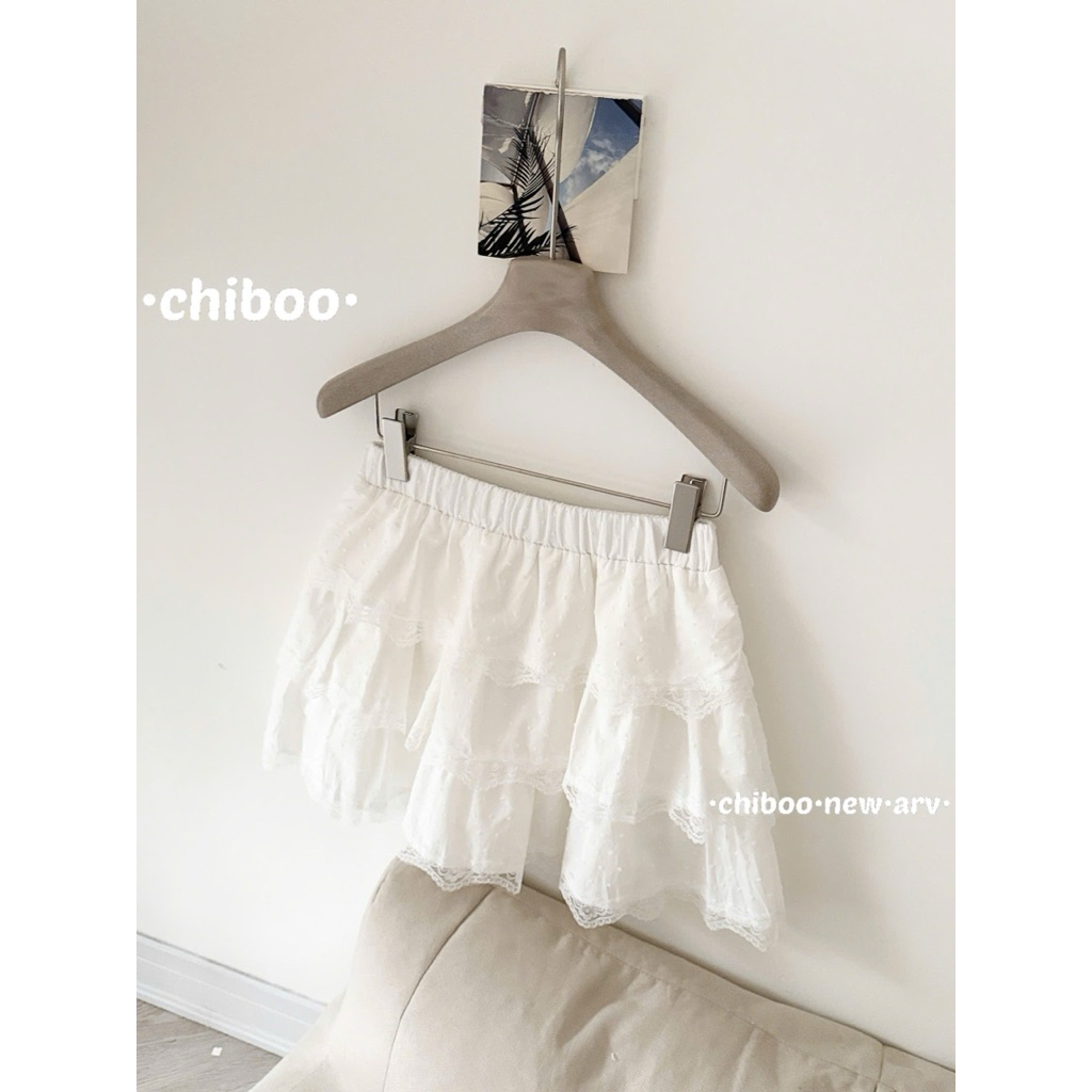 [𝐒𝐮𝐙𝐲] Chân Váy Ren Bi QCCC