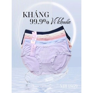 [CHÍNH HÃNG] [CHẤT LƯỢNG CAO][KHÁC BIỆT] Quần lót nữ cotton (mã i869) vì sức khỏe hãng đồ lót MB