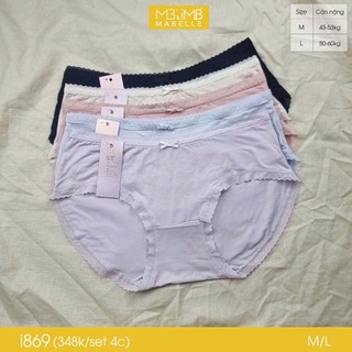 [CHÍNH HÃNG] [CHẤT LƯỢNG CAO][KHÁC BIỆT] Quần lót nữ cotton (mã i869) vì sức khỏe hãng đồ lót MB