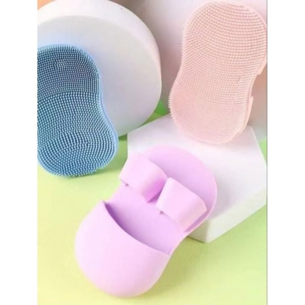 Cọ Rửa Mặt Silicone Tẩy Tế Bào Chết – Miếng Massage Da Mặt Làm Sạch Sâu Dịu Nhẹ