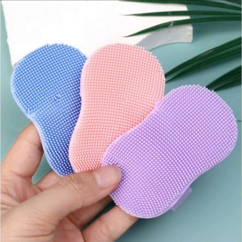 Cọ Rửa Mặt Silicone Tẩy Tế Bào Chết – Miếng Massage Da Mặt Làm Sạch Sâu Dịu Nhẹ