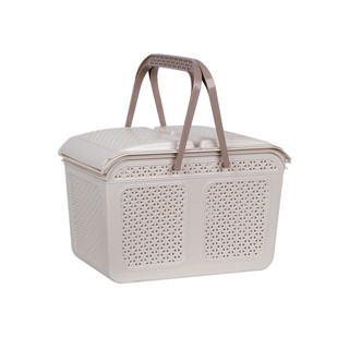 Làn nắp mây size to nhựa VIỆT NHẬT (MS: 2606) Kích thước: 46.5x31.5x29 (cm)