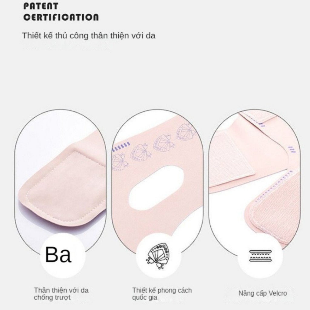 Đai Nâng Cơ Mặt V-Line – Mặt Nạ Nâng Cằm Giảm Cằm Đôi, Tạo Dáng Thon Gọn