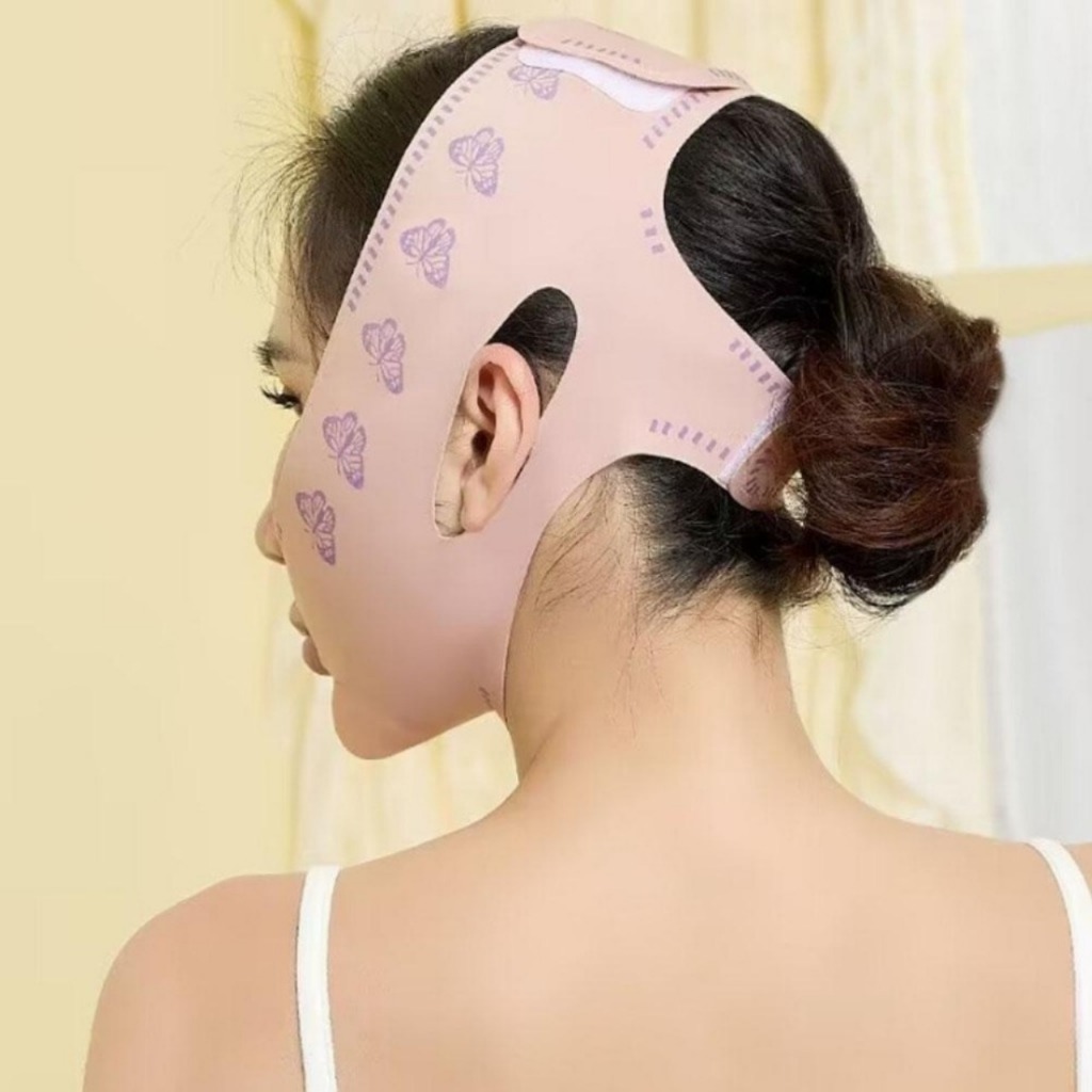 Đai Nâng Cơ Mặt V-Line – Mặt Nạ Nâng Cằm Giảm Cằm Đôi, Tạo Dáng Thon Gọn