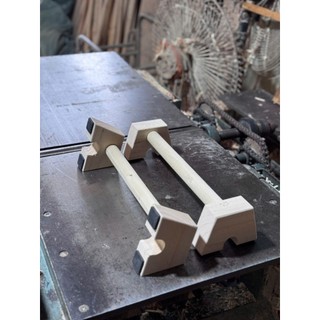 PARALLETTES GỖ - DỤNG CỤ HÍT ĐẤT, CHỐNG ĐẨY BẰNG GỖ TỰ NHIÊN CÓ ĐẾ CHỐNG TRƯỢT ,KHOÉT CHÂN 40cm