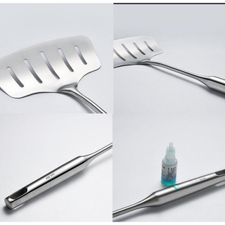 Xẻng Chiên Cá Inox 304 Cao Cấp Dụng Cụ Nhà Bếp Chất Liệu Inox 304 Chống Gỉ Sét  Tiện Ích Dễ Vệ Sinh