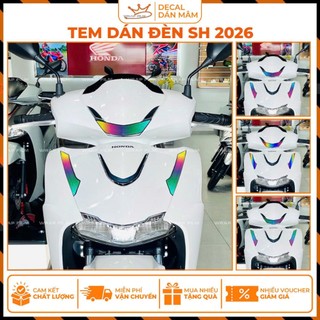 Tem dán đèn Demi Sh 125i, Sh 160i đời 2026