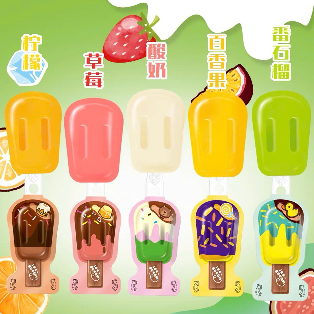 🍦 THẠCH KEM CARAMEN – TRÁI CÂY MIX VỊ SIÊU HOT 🍓🍍🥭