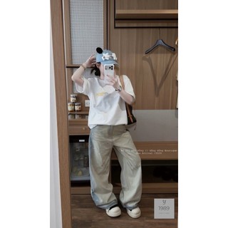 Áo Thun Nữ Chrome Thêu Chữ Form Rộng QCCC Cao Cấp