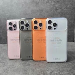 Ốp silicon nhám lưng cho iPhone 17 Promax 16/15/14/13/12/11 Probảo vệ camera Ốp màu hồn, cam,Titan