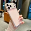 Ốp silicon nhám lưng cho iPhone 11 Promax 16/15/14/13/12/11 Probảo vệ camera Ốp màu hồng, cam,Titan