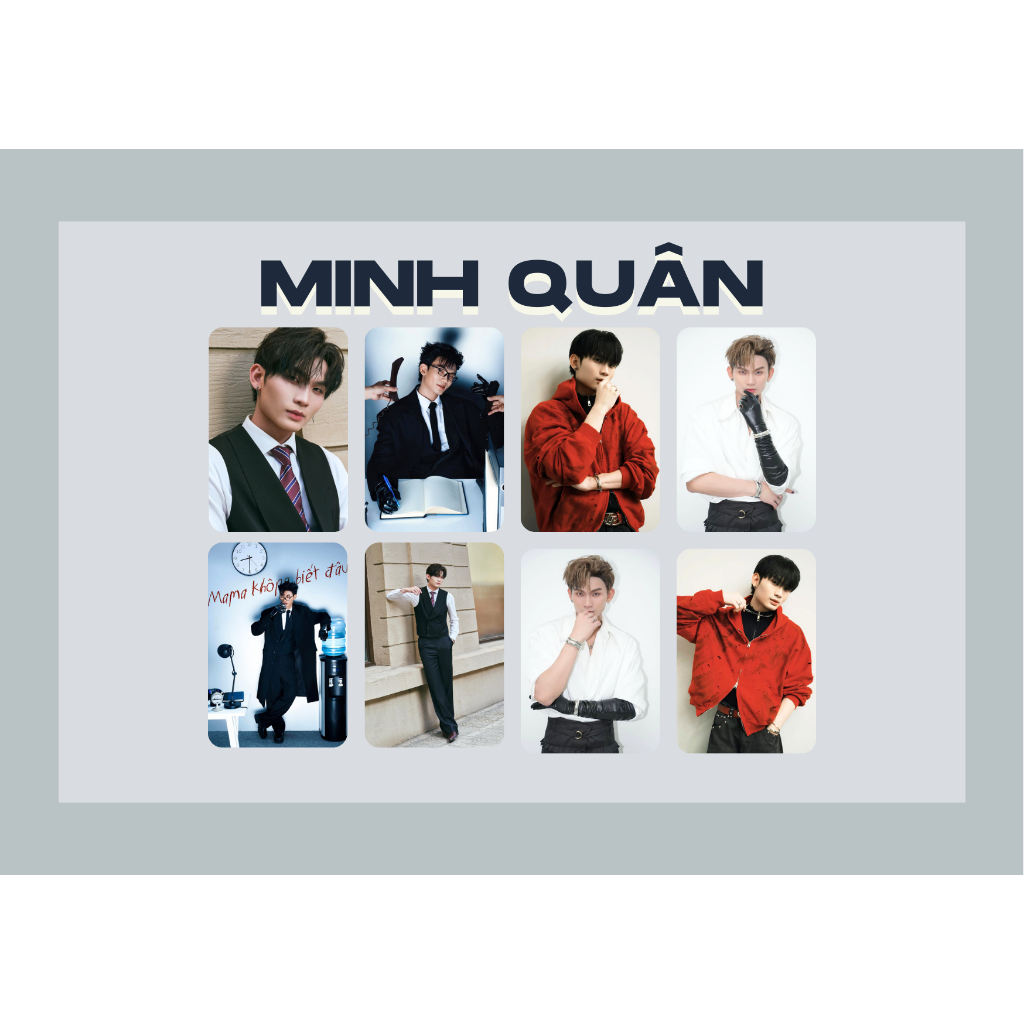 set card bo góc MINH QUÂN / WONBI Tân binh Toàn năng-UPRIZE