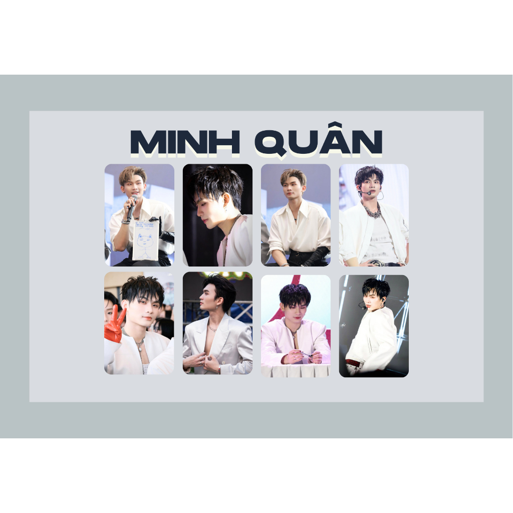 set card bo góc MINH QUÂN / WONBI Tân binh Toàn năng-UPRIZE