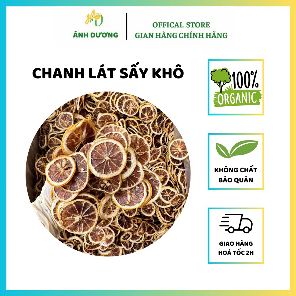 Chanh Lát Sấy Khô, Đẹp, Thơm Dùng Pha Trà, Trang Trí, Giảm Cân