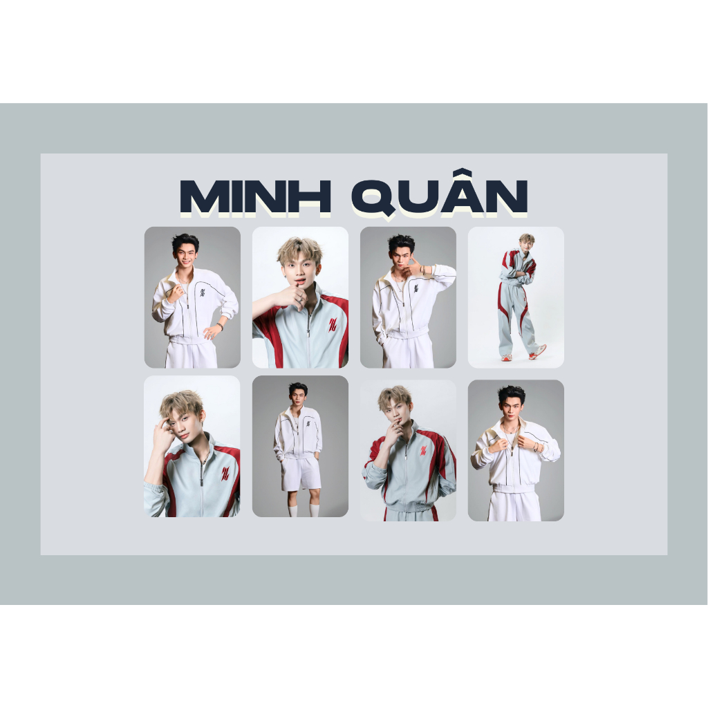 set card bo góc MINH QUÂN / WONBI Tân binh Toàn năng-UPRIZE