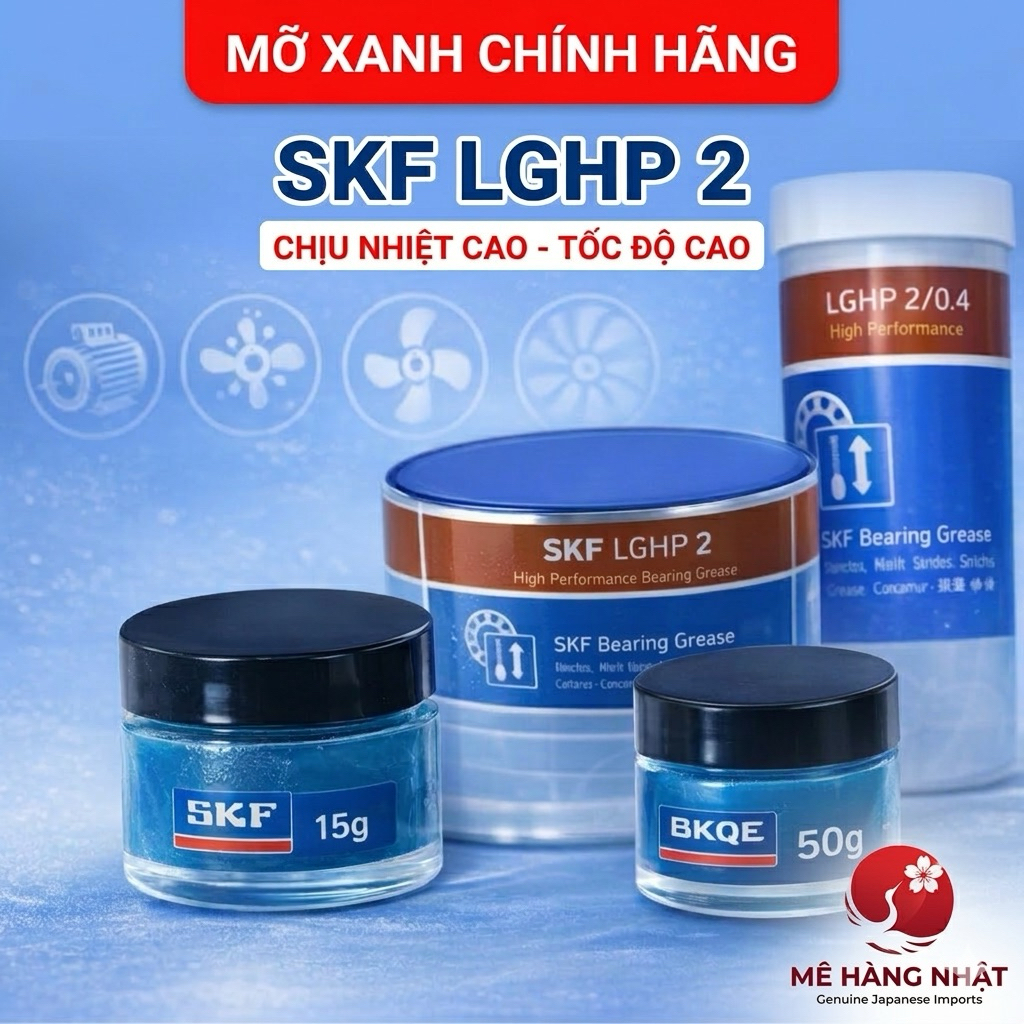 Mỡ Xanh Chính Hãng SKF LGHP 2 ( Hàng Chiếc Lẻ )