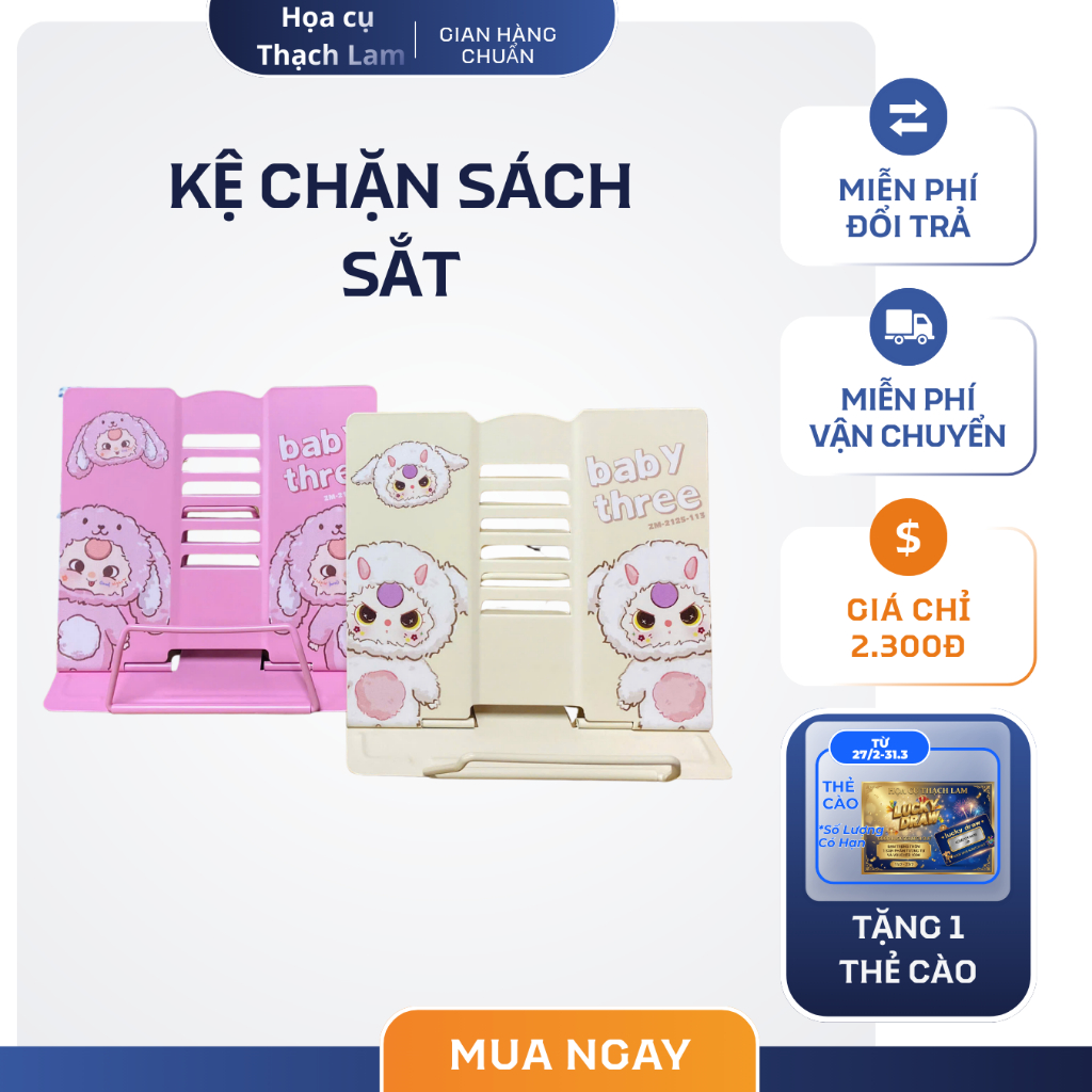 Kệ Chặn Sách Đọc Sách Gấp Gọn Hoạt Hình Capybara Dễ Thương Cho Học Sinh – Giá Đỡ Sách