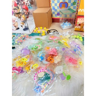 Móc Khoá Ngẫu Nhiên, Móc Khoá Blind Box, Móc Khoá Dễ Thương Bông Hoa Gấu Trái Cây