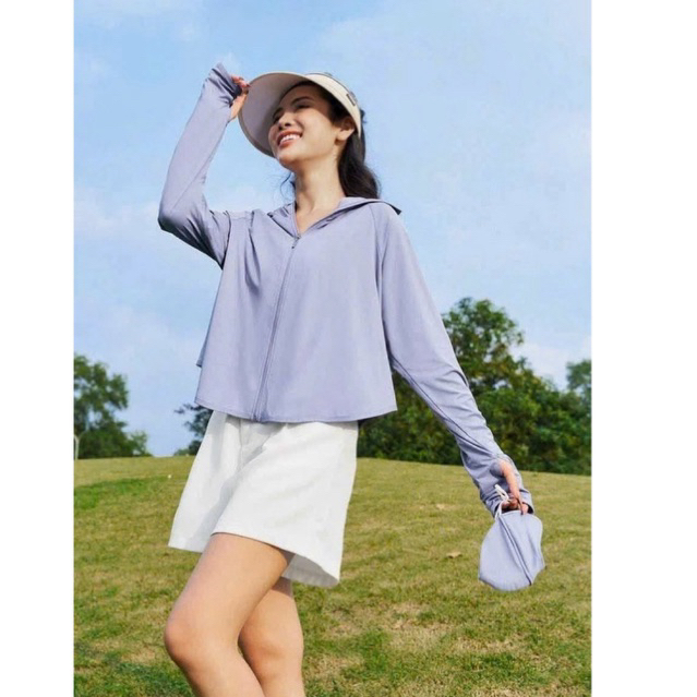 Áo chống nắng chất thun lạnh dáng Canh dơi mặc mềm mịn thoáng mát chống tia UV UPF 50+
