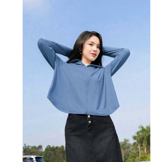 Áo chống nắng chất thun lạnh dáng Canh dơi mặc mềm mịn thoáng mát chống tia UV UPF 50+