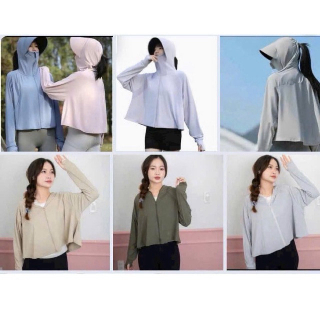 Áo chống nắng chất thun lạnh dáng Canh dơi mặc mềm mịn thoáng mát chống tia UV UPF 50+