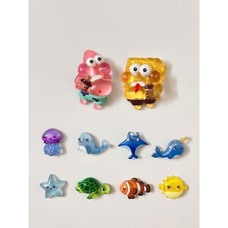 Set Charm SpongeBob & Patrick Bọt biển cute - Tổng hợp 22 mẫu Hot - MS21- Có bán lẻ set