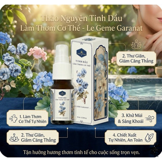 TINH DẦU LÀM THƠM CƠ THỂ (Le Geme Garanat) 10ML