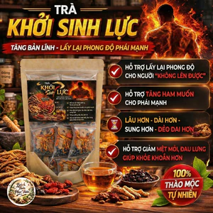 Trà Khởi Sinh Lực - Tăng Bản Lĩnh, Lấy Lại Phong Độ Phái Mạnh