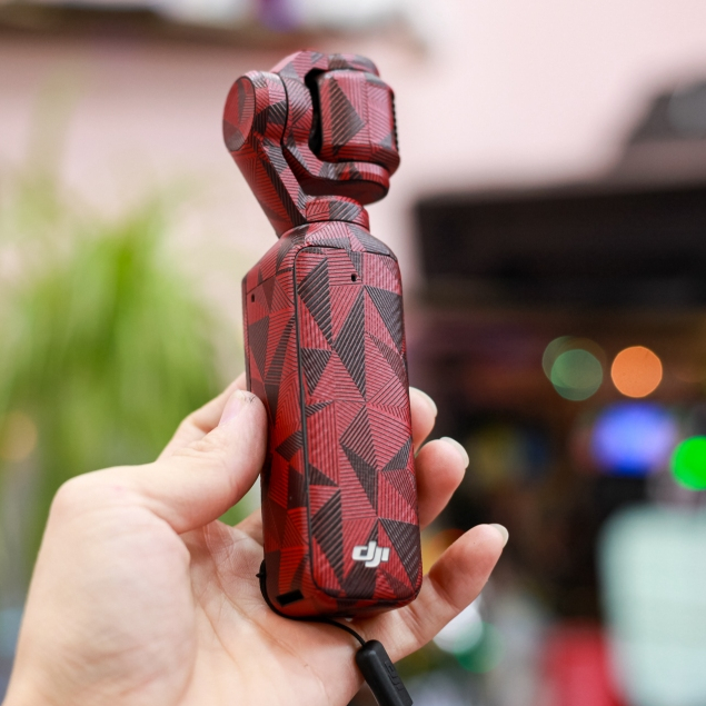 Skin dán DJI Osmo Pocket 3 (nhiều mẫu) | Miếng dán Film 3M vân nổi bảo vệ chống xước cho Gimbal