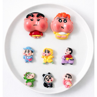 Set charm Shin đầu to siêu quậy - Charm shin đáng yêu mẫu mới