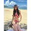2Soonsumff Bikini 2 mảnh họa tiết caro buộc dây kèm sexy gợi cảm bộ đồ bơi cao cấp Y2K cho nữ