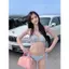 2Soonsumff bikini 3 mảnh buộc dây kèm áo khoác dài tay gợi cảm bộ đồ bơi cao cấp hàn quốc
