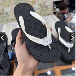 Dép luxury nam nữ bản khâu xuyên đế đẹp mẫu vá form basic dễ phối đồ - dép da, dép quai ngang, dép lê, dép boy phố