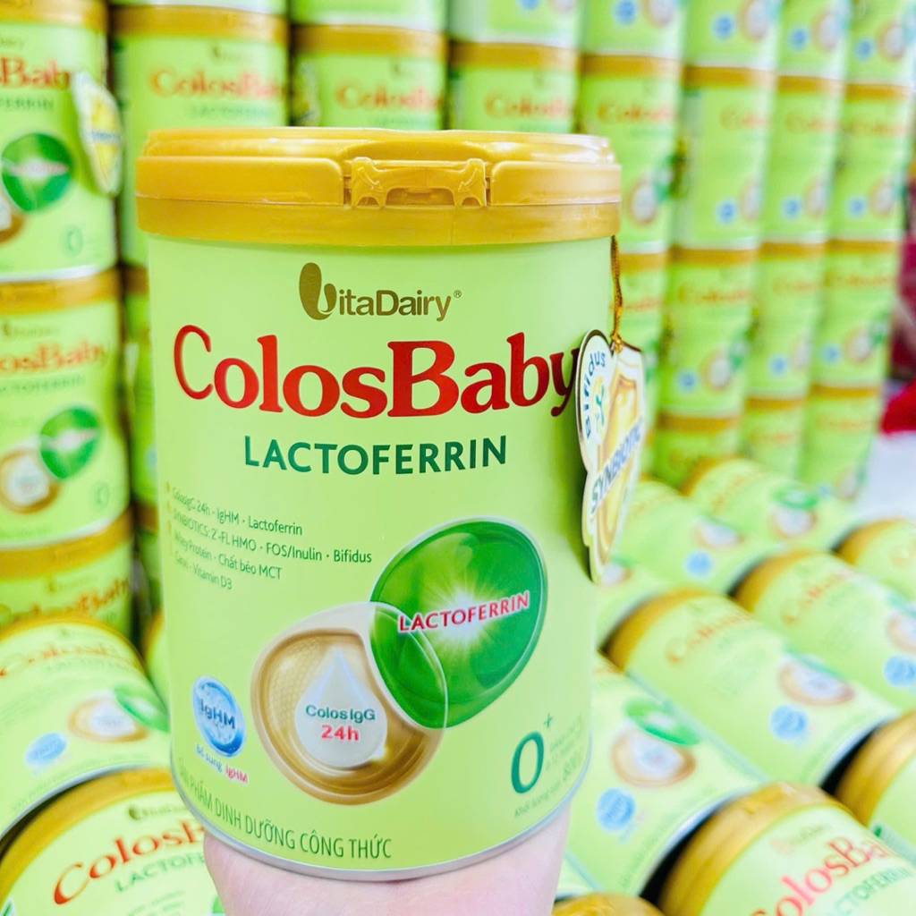 Colosbaby Lactoferrin dành cho trẻ sinh mổ Siêu phẩm mới của nhà Vitadairy  Mến mới mẹ tham khảo bảng thành phần 🥰🥰