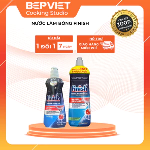 Nước làm bóng Finish 400ml, 800 ml sử dụng cho mọi loại máy rửa chén bát