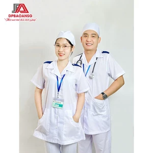 Áo Blouse Sinh Viên Có Cầu Vai Màu Xanh – Đủ Form Nam Nữ, Mặc Đi Học & Thực Tập