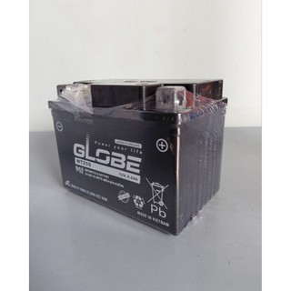 Bình acquy xe máy 12v khô miễn bảo dưỡng globe WTZ5S | 12V - 4.2ah