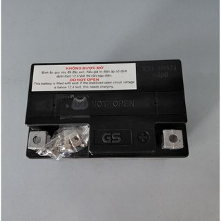Bình acquy xe máy 12v khô miễn bảo dưỡng GS GTZ5S-H (12V-4ah)