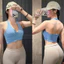 ÁO CROPTOP CỔ YẾM ĐẮP CHÉO A11- POLLY THUN LẠNH - MÚT RỜI - THÍCH HỢP ĐI TẬP GYM , YOGA , AEROBIC ,..